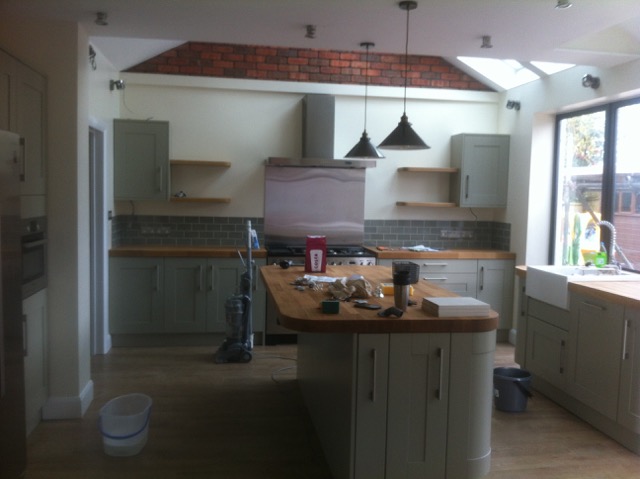 Completed Kitchen Work