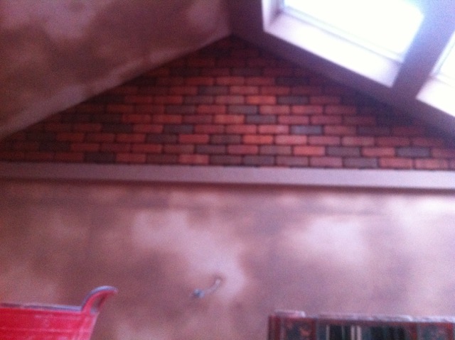 Completed Brickwork