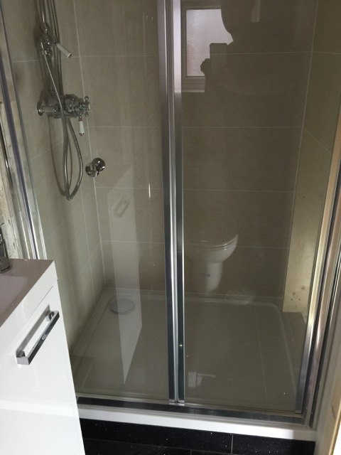 Completed Shower Installation